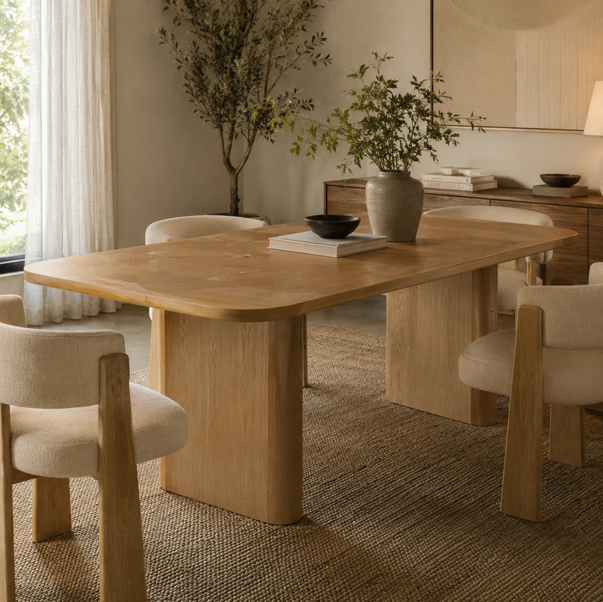 Venice Dining Table (70.8")
